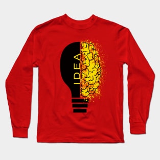 brain searching idea Long Sleeve T-Shirt